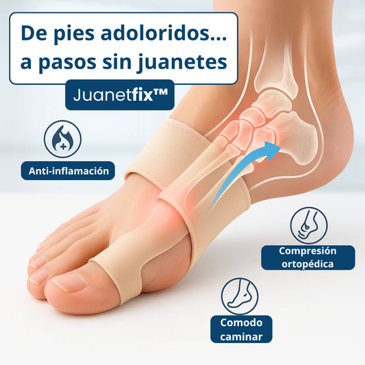 JuanetFix™ - Alivia el dolor · Corrige la forma · Recupera tu movilidad